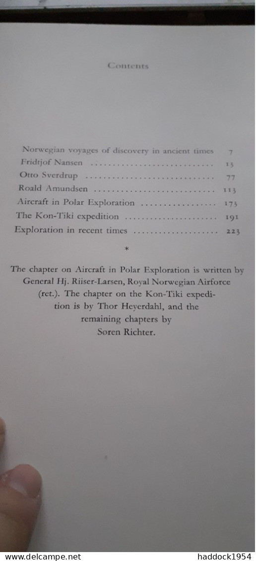 Great Norwegian Expeditions THOR HEYERDAHL SOREN RICHTER Dreyers 1955 - Andere & Zonder Classificatie