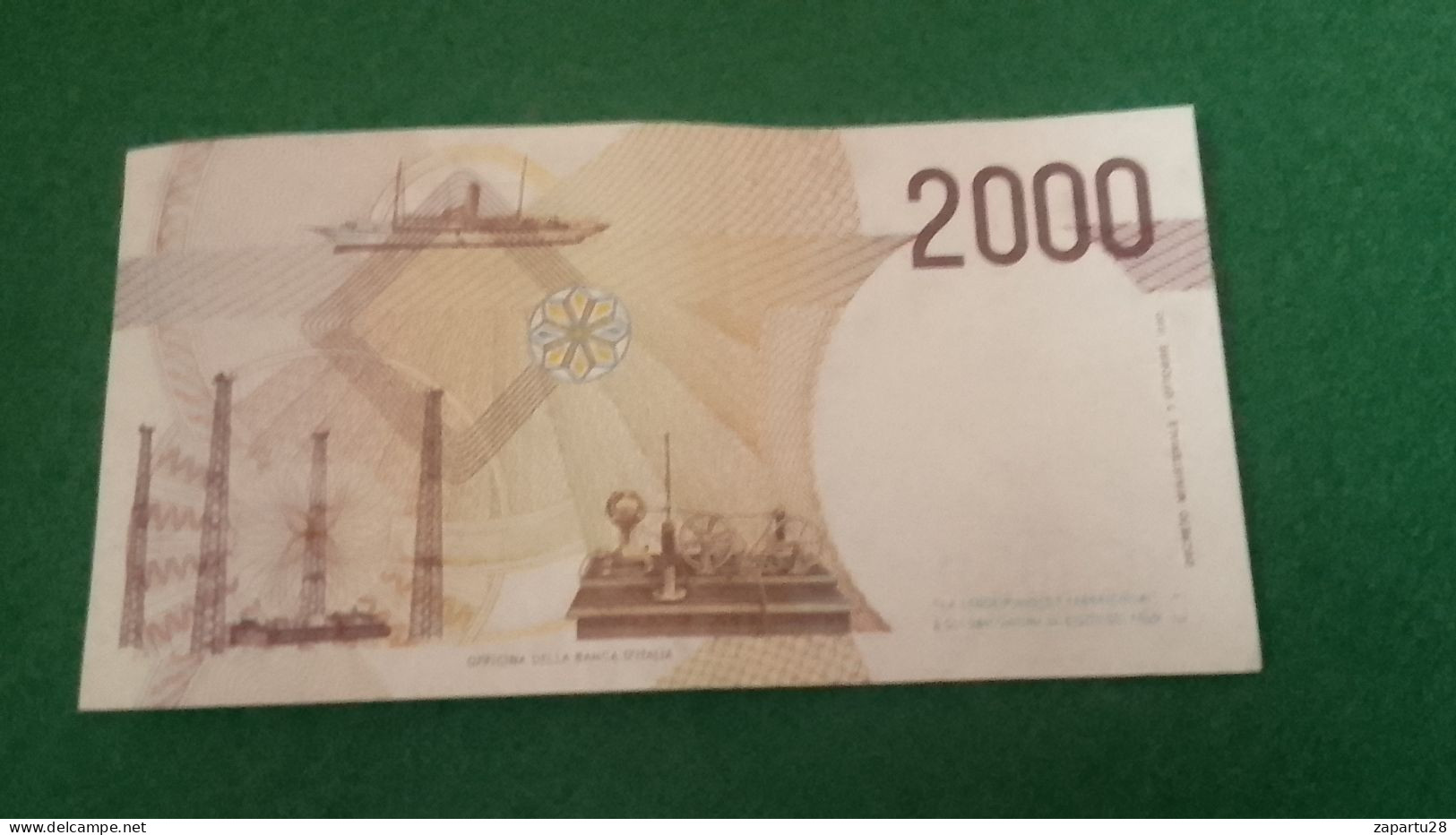 İTALYA   2000     LİRET    XF - 1000 Lire