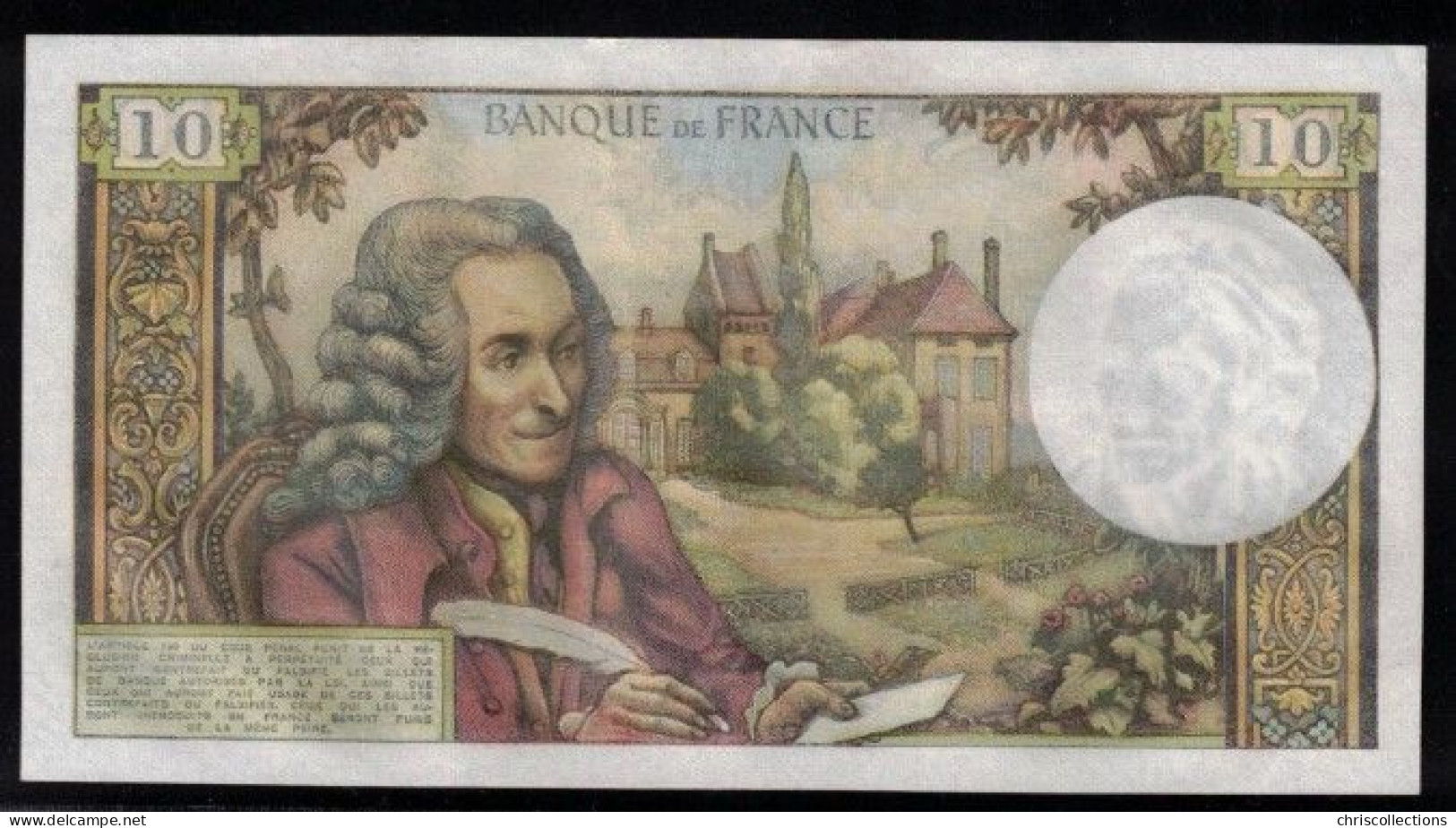 FRANCE - 10 Francs Voltaire - 06.12.1973 - Y.952 - F : 62/65 - TTB+/SUP - 10 F 1963-1973 ''Voltaire''