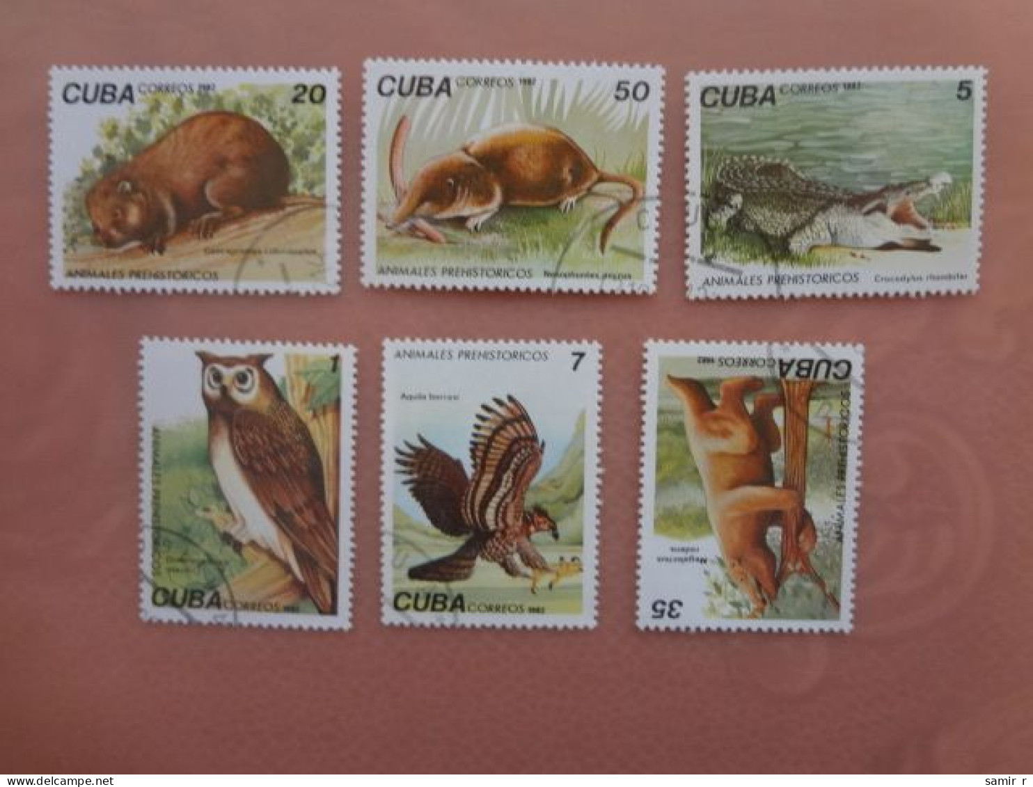 1982 Cuba Animals	(F69) - Used Stamps