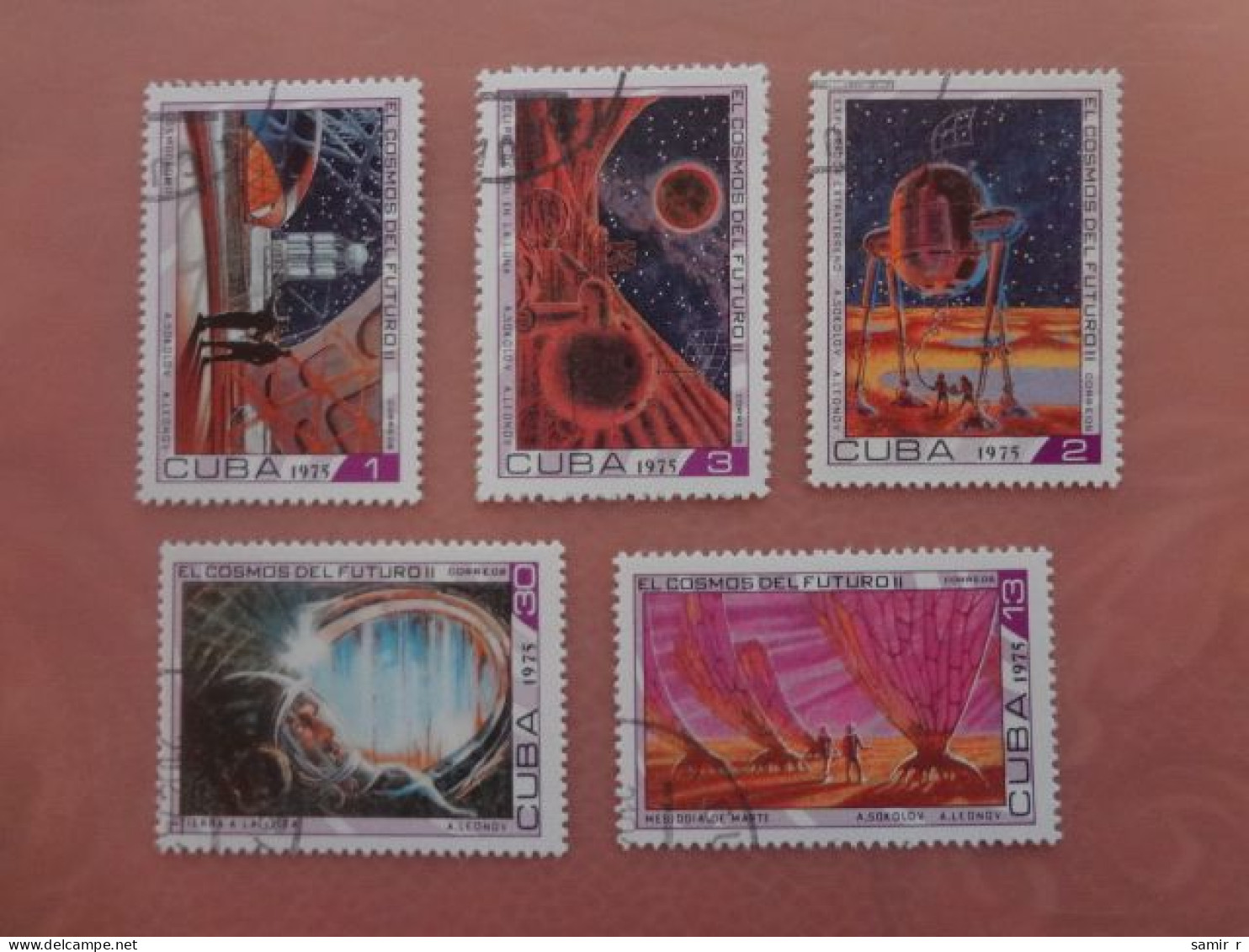 1975 Cuba Space	(F69) - Used Stamps