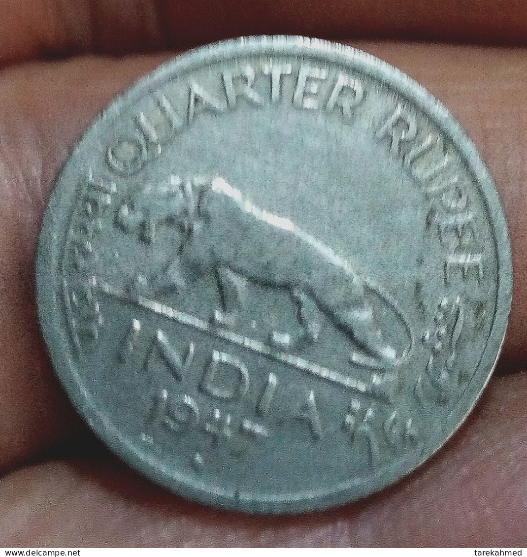 British East Africa, Quarter Rupee, 1947, AUNC, Agomeza - Britische Kolonie