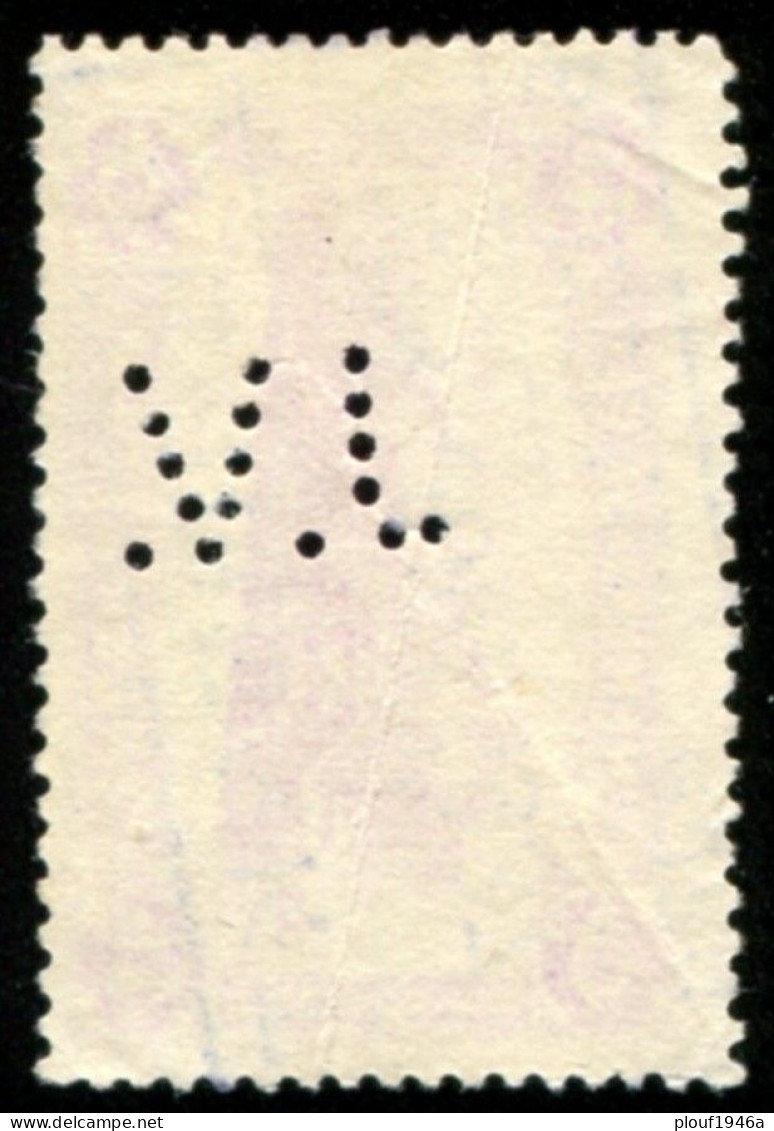 COB : TR  176 (o)   Perfin / Perforé - 1934-51