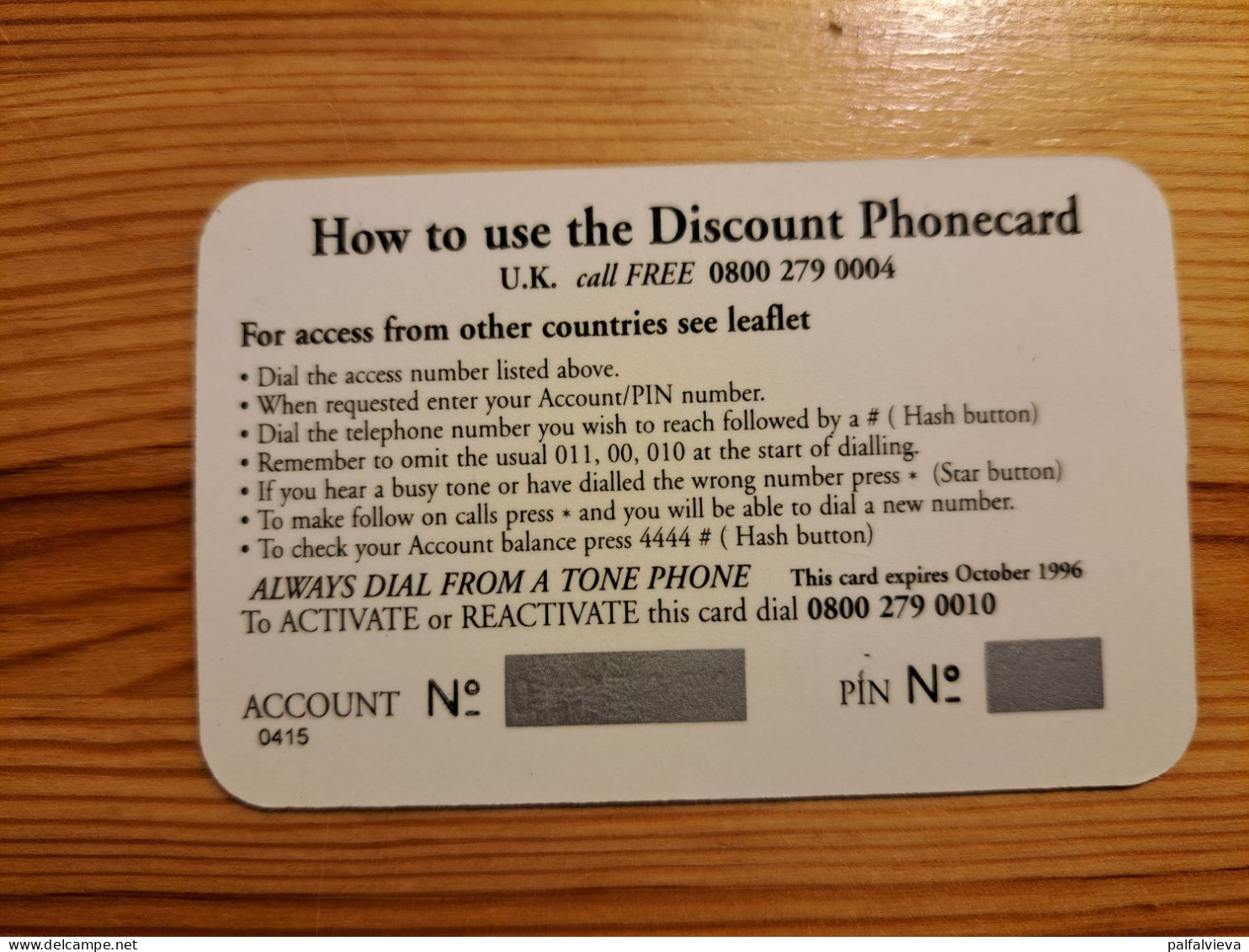 Prepaid Phonecard United Kingdom, Discount Phonecard - Butterfly - [ 8] Firmeneigene Ausgaben
