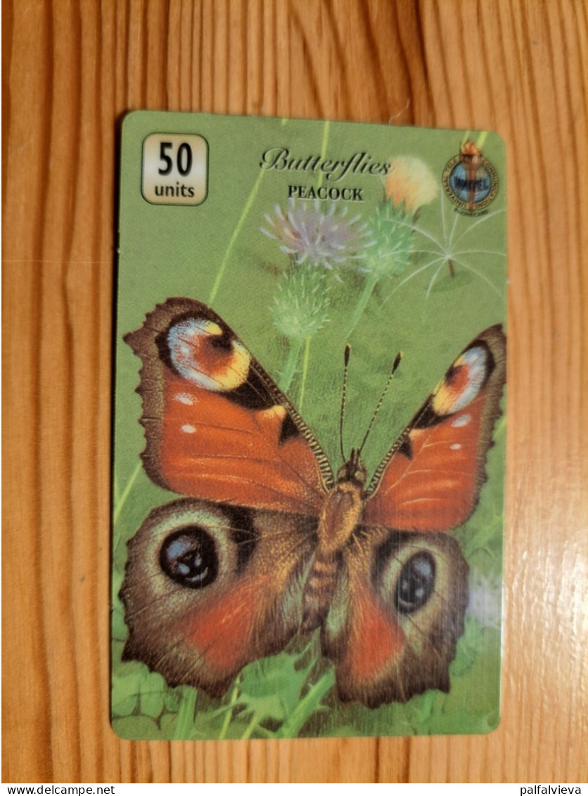 Prepaid Phonecard United Kingdom, Unitel - Butterfly - [ 8] Ediciones De Empresas