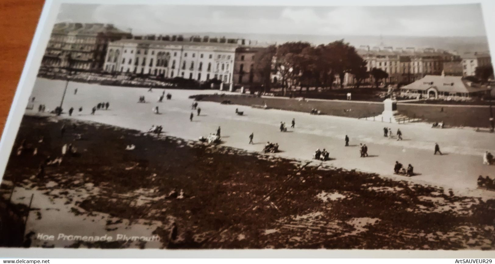 CARTE POSTALE PLYMOUTH HOE PROMENADE  905? - Plymouth