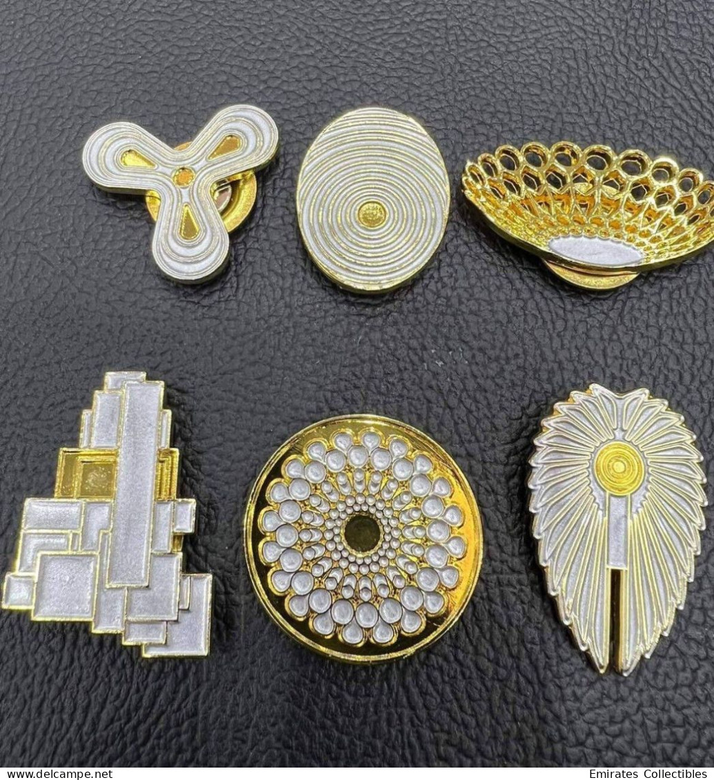 UAE EXPO 2020 DUBAI - Limited Edition Volunteers Pins Gifted By Expo Minister - Tourismus
