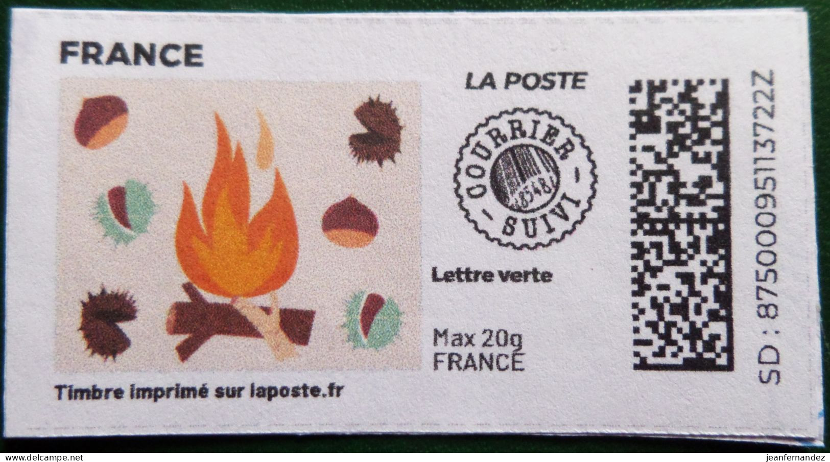 France > Personnalisés > Automne - Timbres à Imprimer (Montimbrenligne)