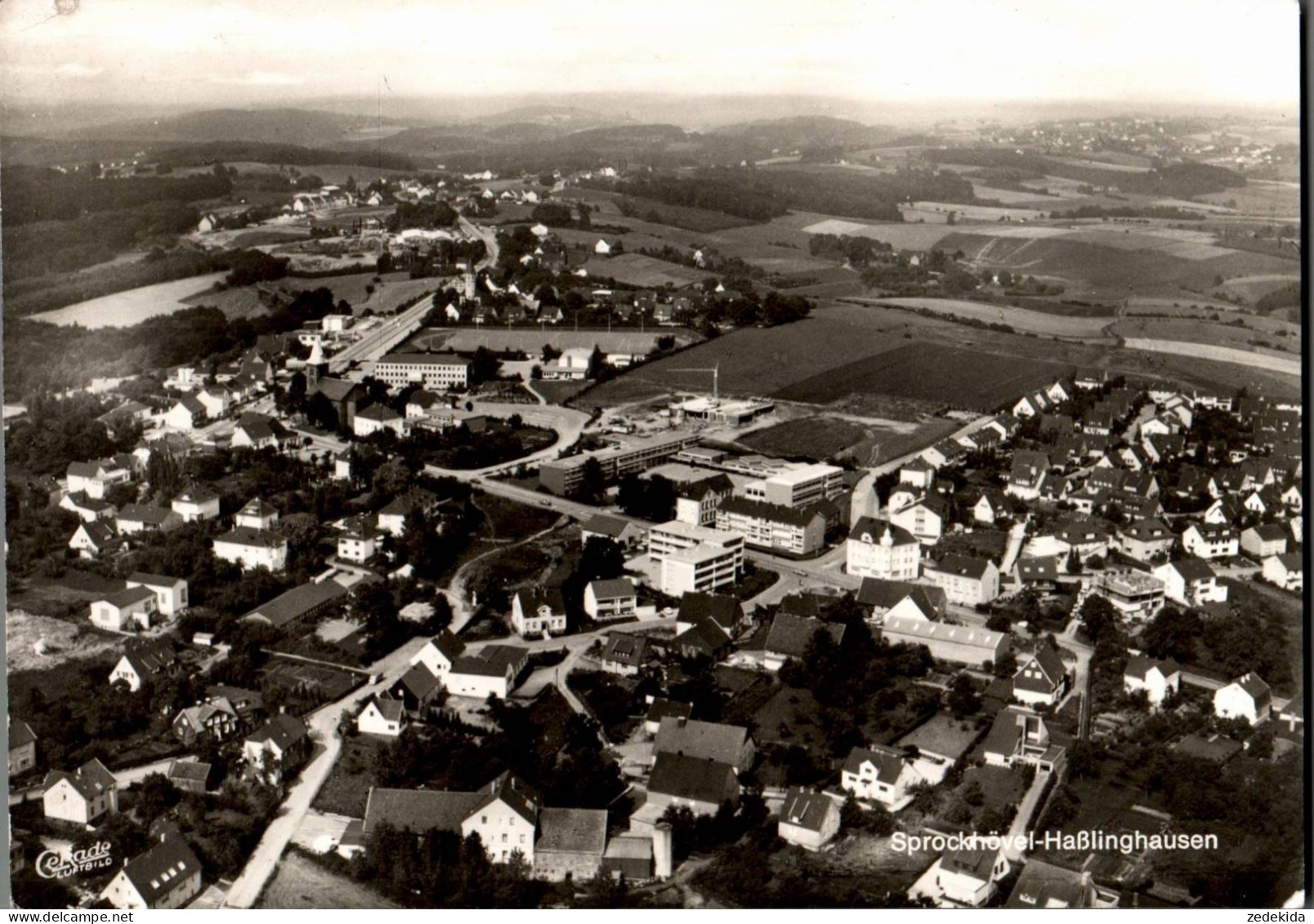 G7608 - Sprockhövel Haßlinghausen - Luftbild Luftaufnahme - Carl Stock - Ennepetal