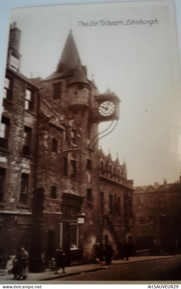 CARTE POSTALE EDINBURGH THE OLD TOLBOOTH   1905? - West Lothian