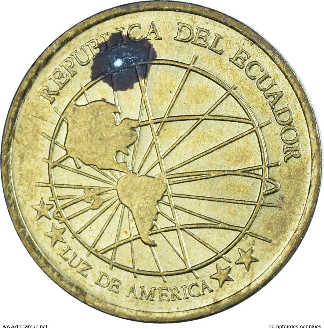 Monnaie, Équateur, Centavo, Un, 2000 - Ecuador