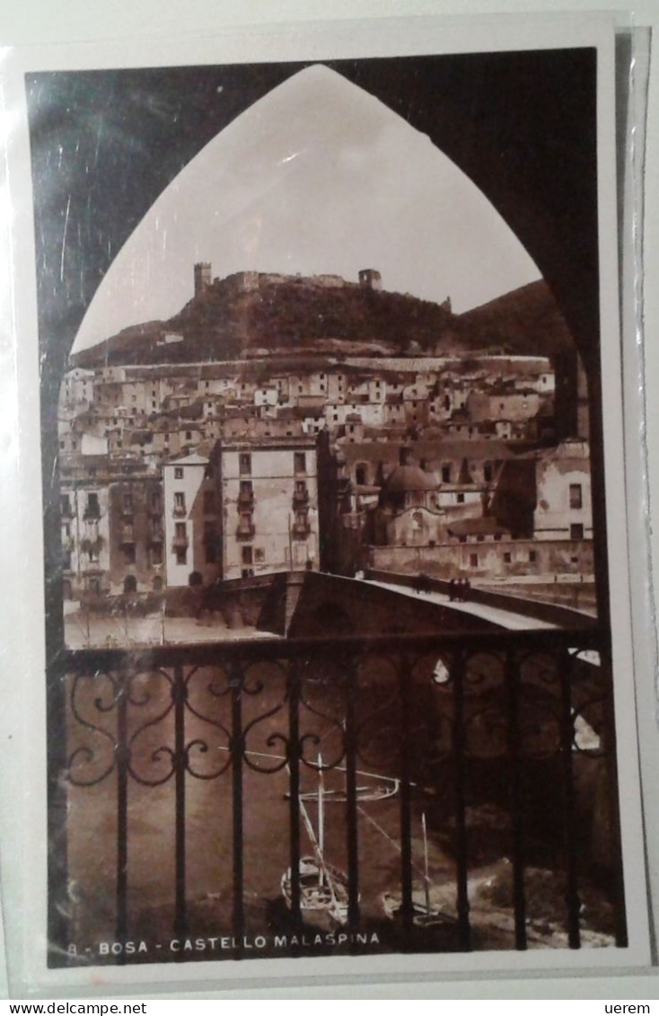 SARDEGNA ORISTANO BOSA CASTELLO MALASPINA  FORMATO Grande Non Viaggiata (1941) Condizioni Buone - Oristano