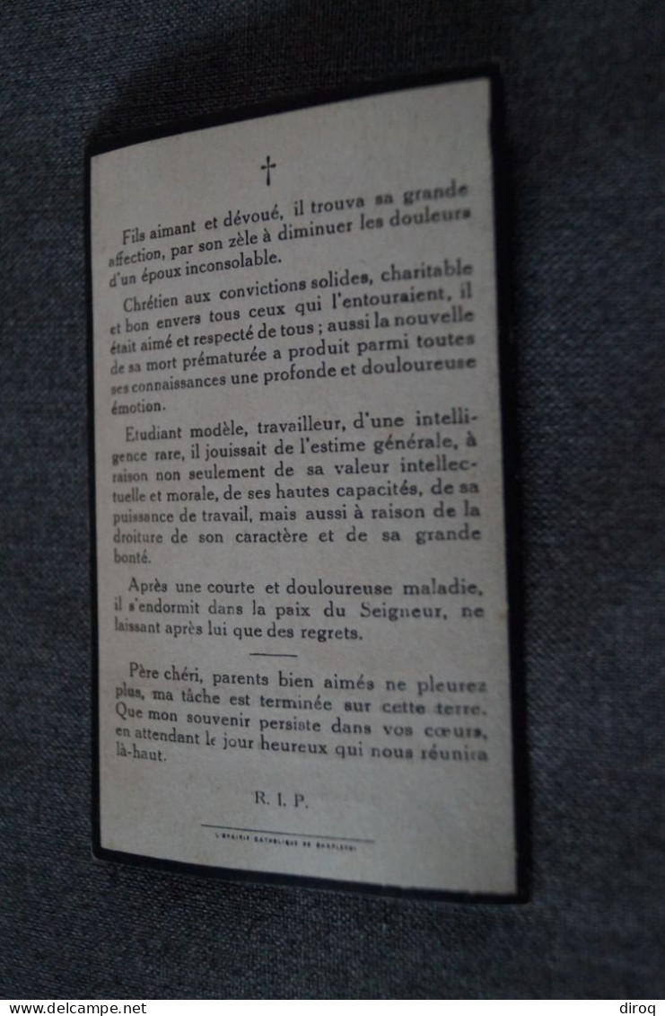 Galloy Jean-Baptiste,né à Liberchies 1895 ,mort En 1918 - Overlijden