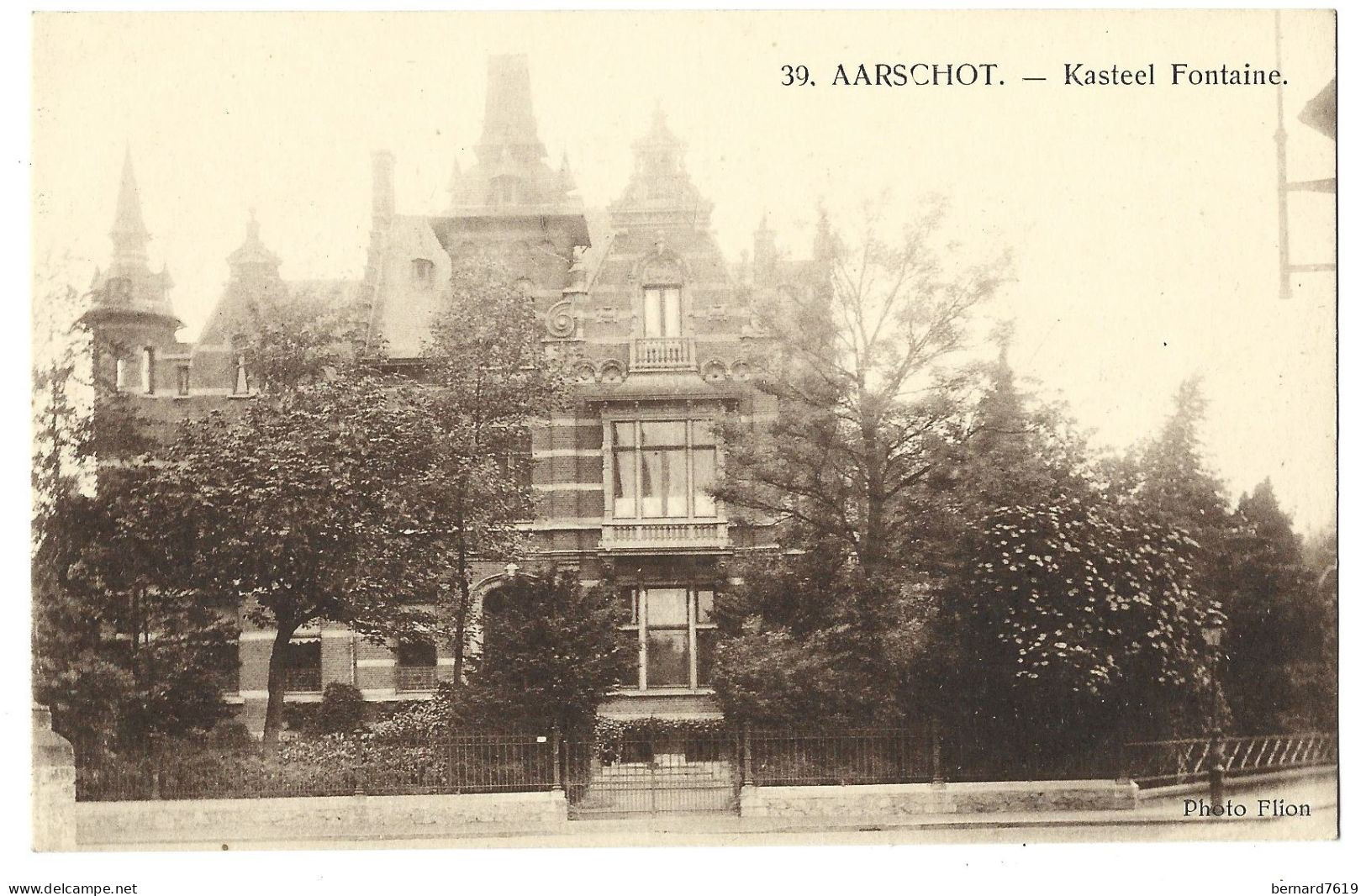 Belgique -  Aarschot -  Aerschot - Kastelll Fontaine - Aarschot