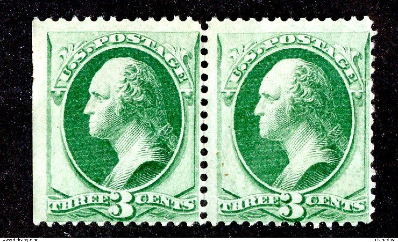 225 USA 1873 Scott # 158 Mng (*)  (offers Welcome) - Nuovi