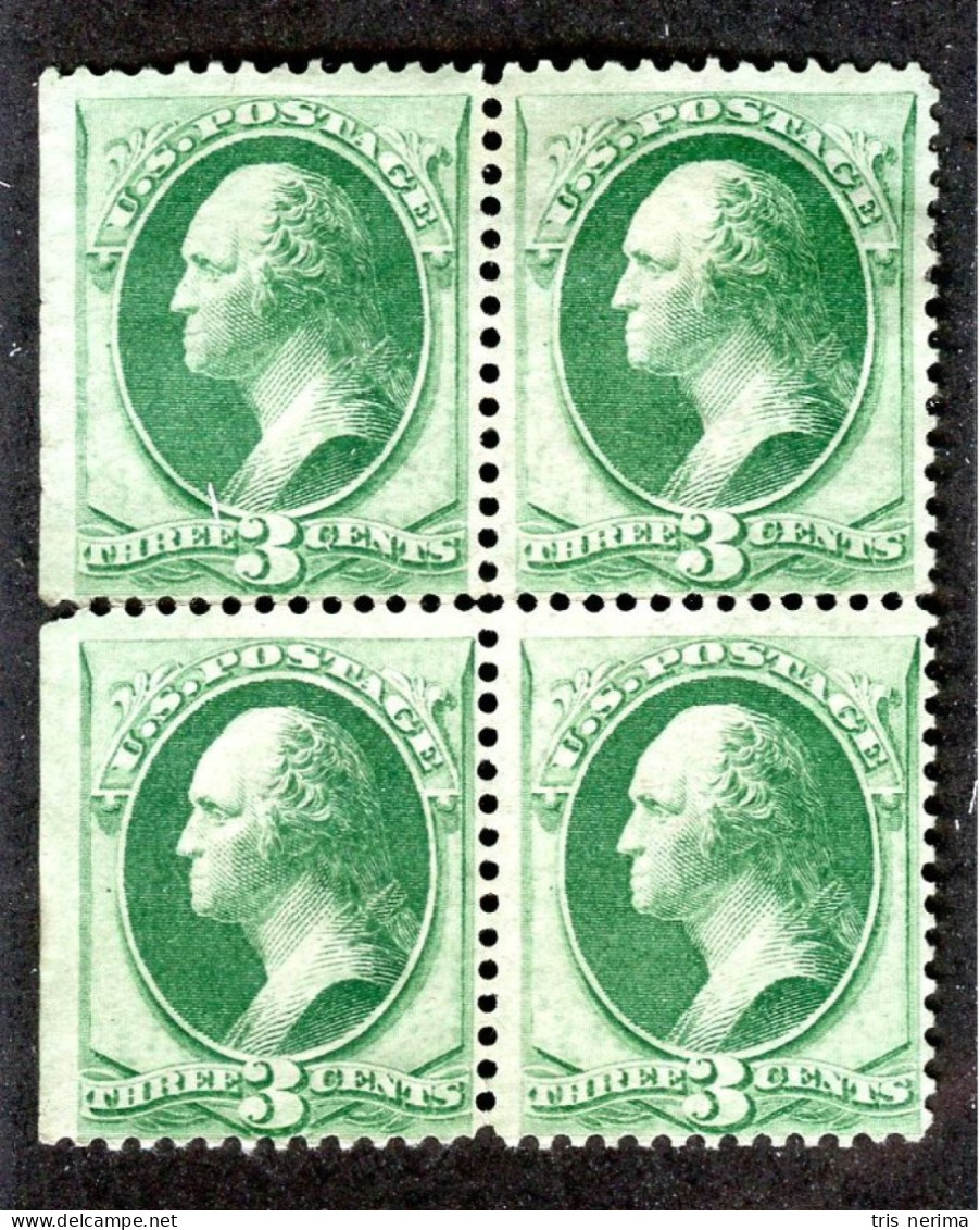 226 USA 1873 Scott # 158 Mng (*)  (offers Welcome) - Unused Stamps