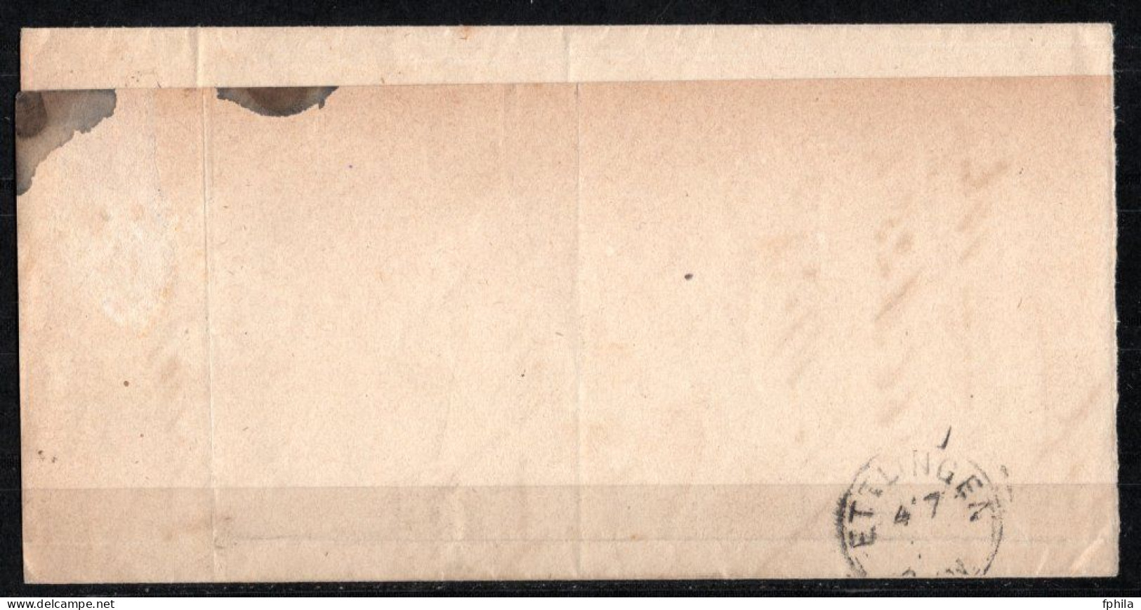 1876 REICHS POST BÜHL POSTAL STATIONERY COVER - Covers