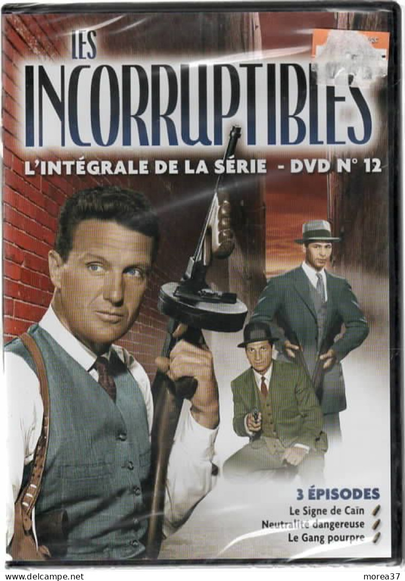 LES INCORRUPTIBLES  N°12  Avec Robert STACK  3 épisodes  (C44) - Séries Et Programmes TV