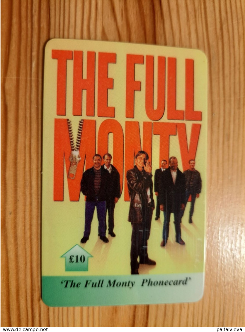 Prepaid Phonecard United Kingdom, 0800 Phonecard - Cinema, The Full Monty - Emissioni Imprese