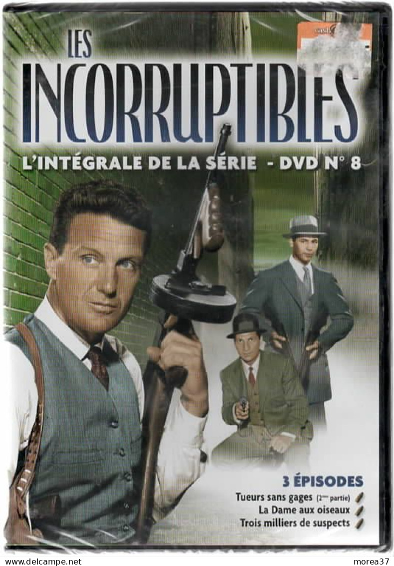 LES INCORRUPTIBLES  N°8  Avec Robert STACK  3 épisodes   ( C44) - Séries Et Programmes TV