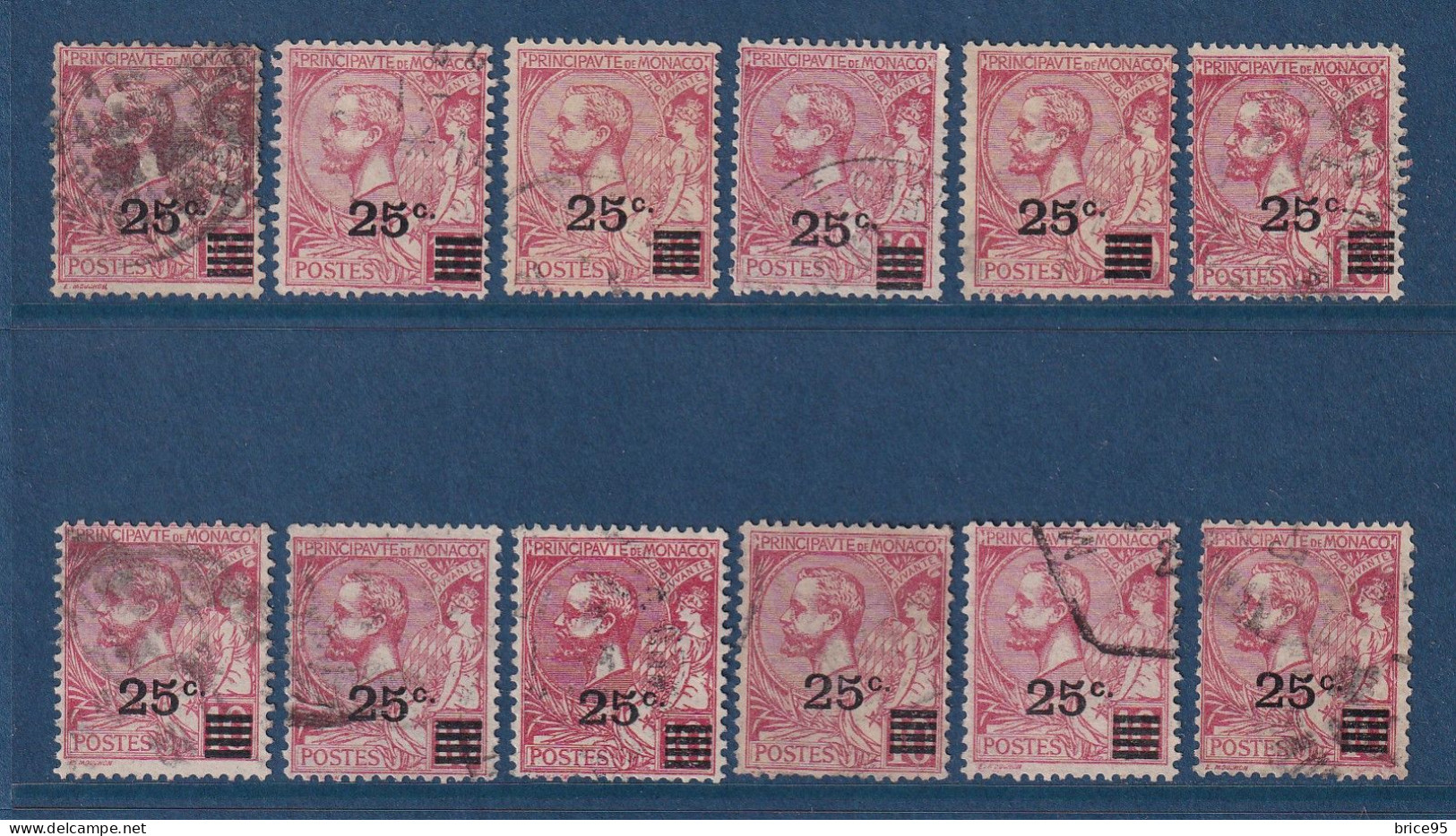 Monaco - YT N° 52 - Oblitéré - 1922 - Unused Stamps