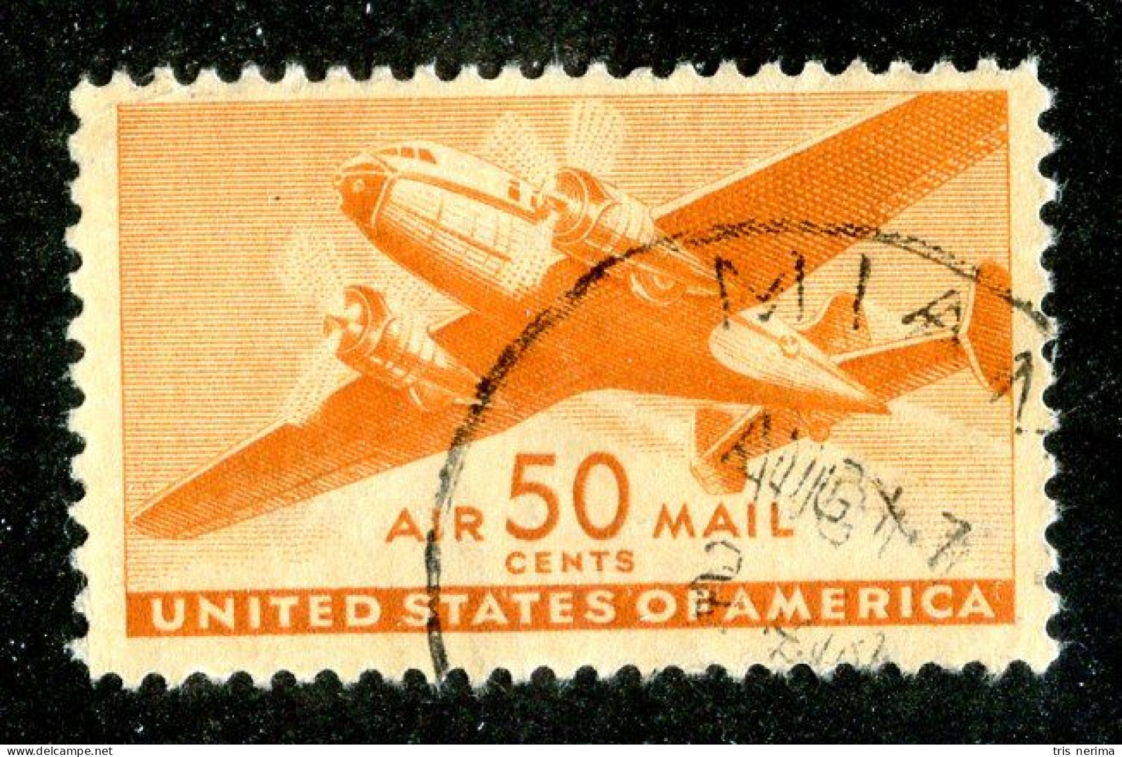 236 USA 1941 Scott # C31 Used (offers Welcome) - 2a. 1941-1960 Used