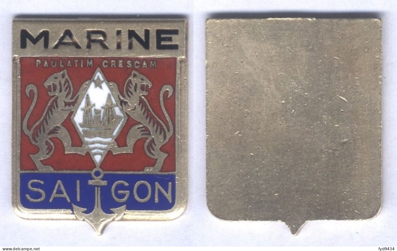 Insigne Marine Saïgon En Réduction - Marinera