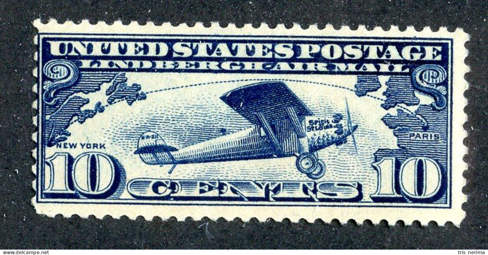 237 USA 1927 Scott # C10 Mnh** (offers Welcome) - 1b. 1918-1940 Ongebruikt