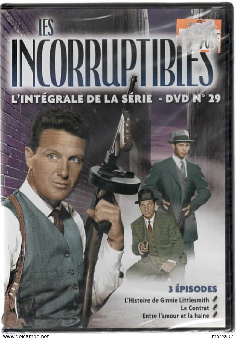 LES INCORRUPTIBLES  N°29  Avec Robert STACK  3 épisodes   (C44) - TV-Serien