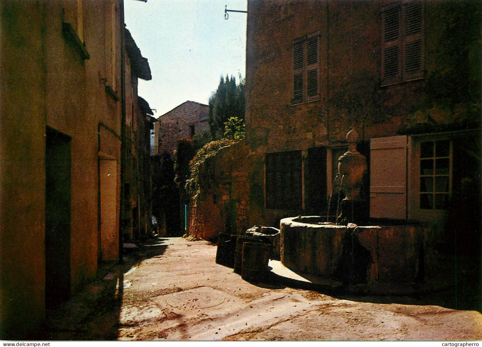 France Bargemon (Var) Fontaine Du Vieux Chateau - Bargemon