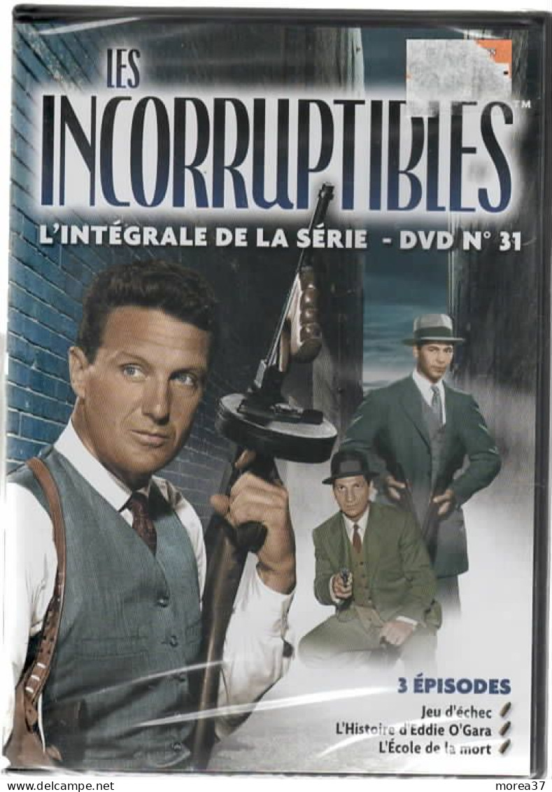 LES INCORRUPTIBLES  N°31   Avec Robert STACK   3 épisodes   (C44) - TV-Reeksen En Programma's