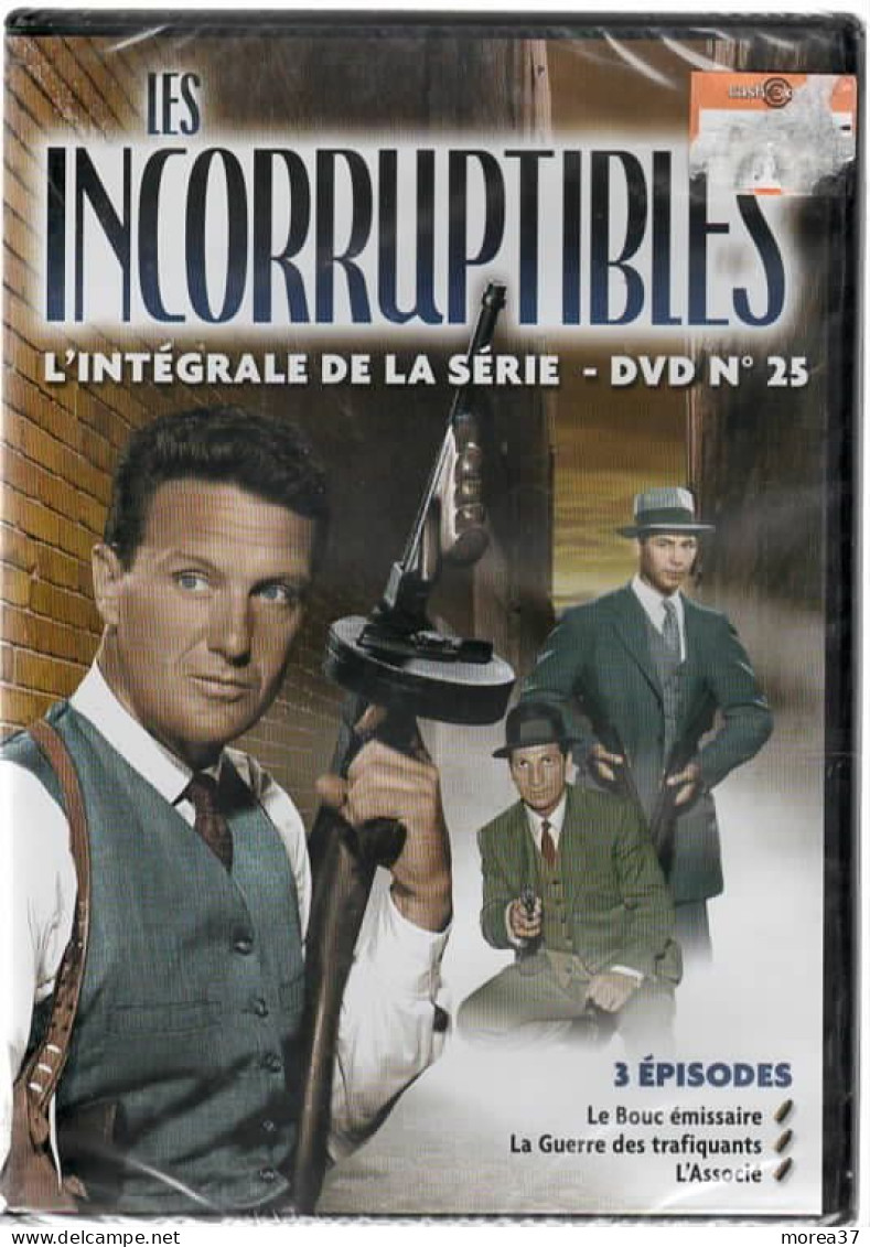 LES INCORRUPTIBLES  N°25   Avec Robert STACK   3 épisodes   (C44) - TV-Reeksen En Programma's