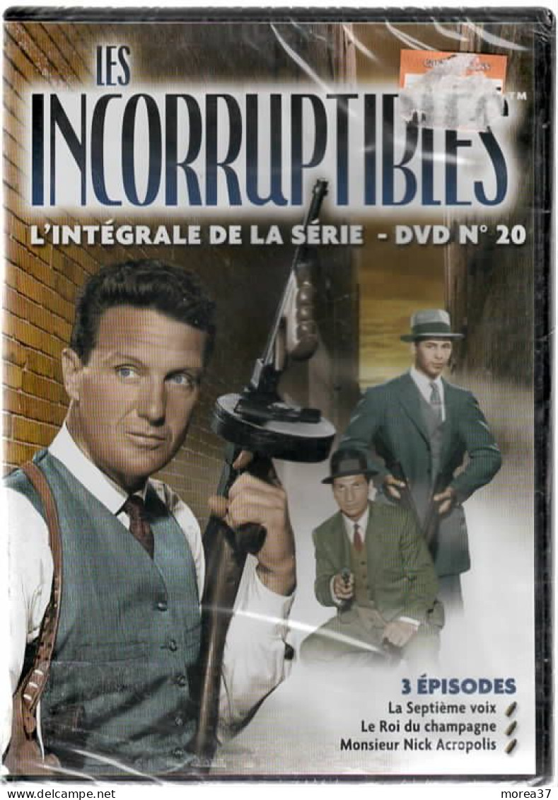 LES INCORRUPTIBLES  N°20   Avec Robert STACK   3 épisodes   (C44) - Séries Et Programmes TV