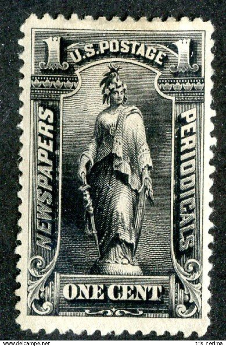 244 USA 1895 Scott # PR102 Mlh* (offers Welcome) - Giornali & Periodici