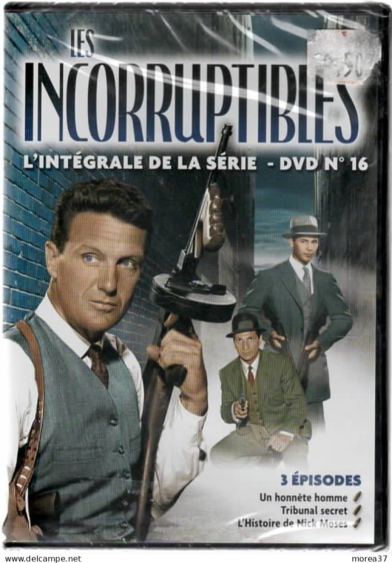 LES INCORRUPTIBLES  N°16  Avec Robert STACK   3 épisodes   (C44) - TV-Reeksen En Programma's