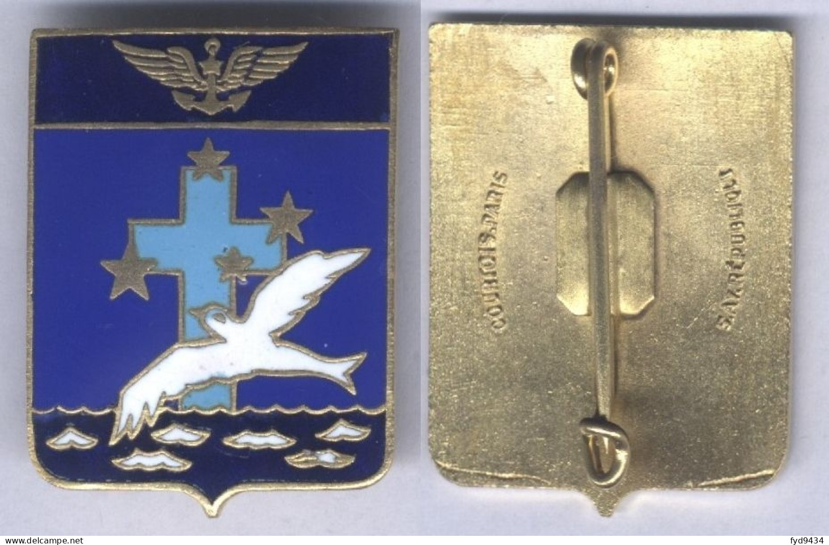 Insigne De La Flotille 7F - 27F - Marine