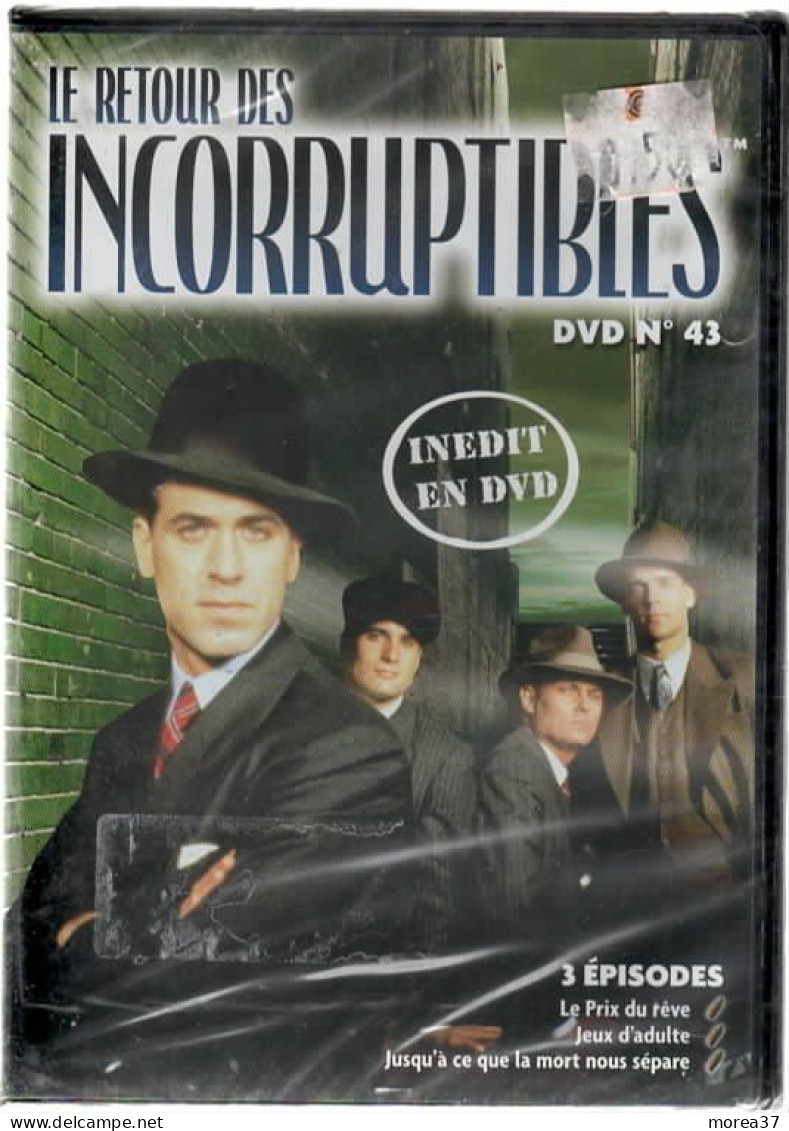 LES INCORRUPTIBLES  N°43     3 épisodes   (C44) - TV Shows & Series