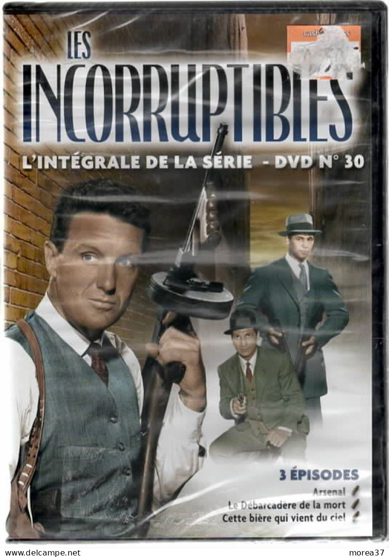 LES INCORRUPTIBLES  N°30   Avec Robert STACK   3 épisodes   (C44) - TV-Serien