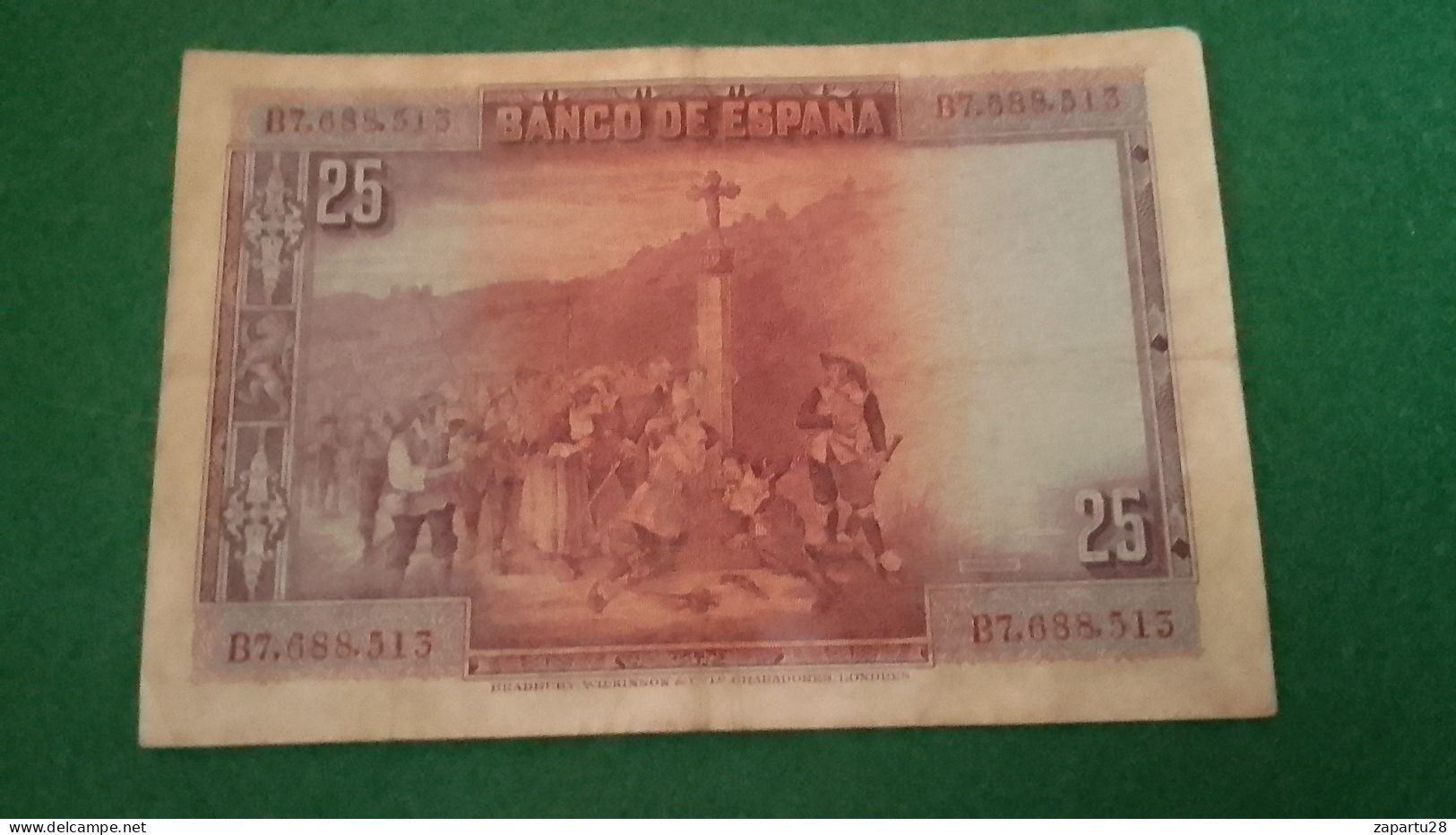 İSPANYA-        25 PESATA        XF - 5 Pesetas