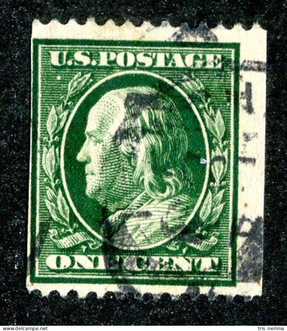 271 USA 1912 Scott # 385 Used (offers Welcome) - Roulettes