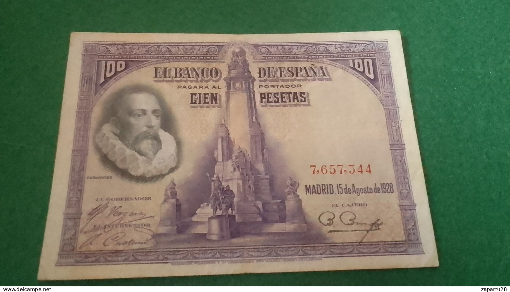 İSPANYA-        100 PESATA        XF - 5 Pesetas