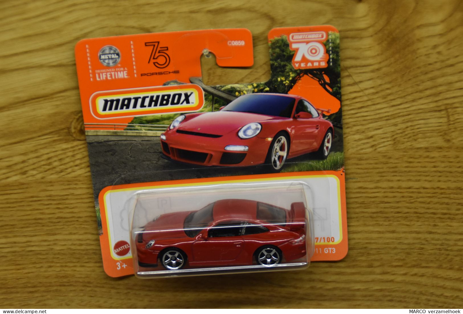 Mattel - Matchbox 87/100 Porsche 911 GT3 - Matchbox (Mattel)