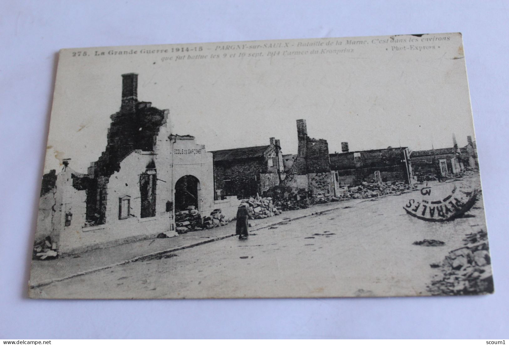 Pargny Sur Saulx - La Grande Guerre 1914-18 - Bataille De La Marne - C'est Dans Les Environs Que Fut Batue, L'armée Du K - Pargny Sur Saulx