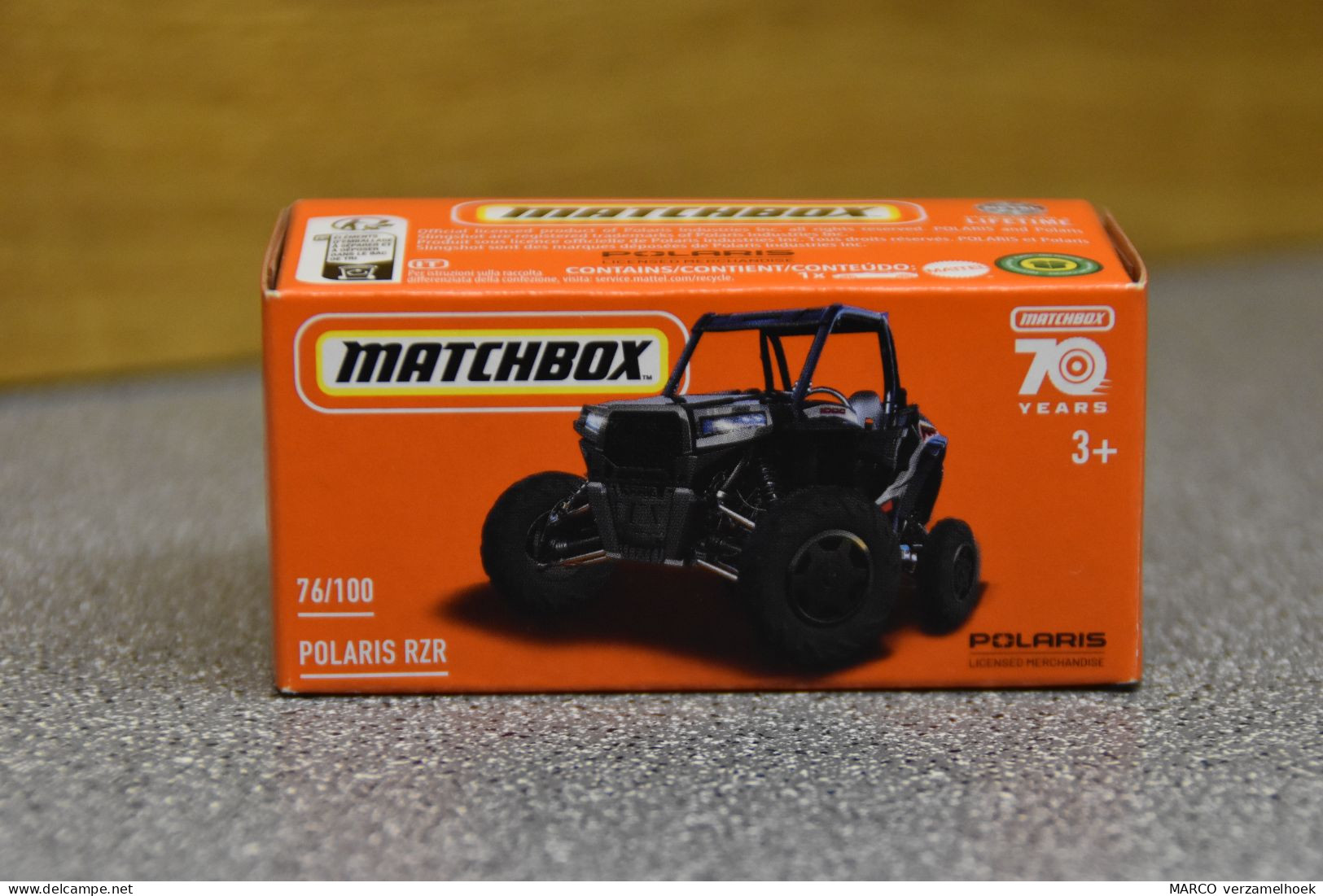 Mattel - Matchbox 70 Years 76/100 Polaris RZR - Matchbox (Mattel)