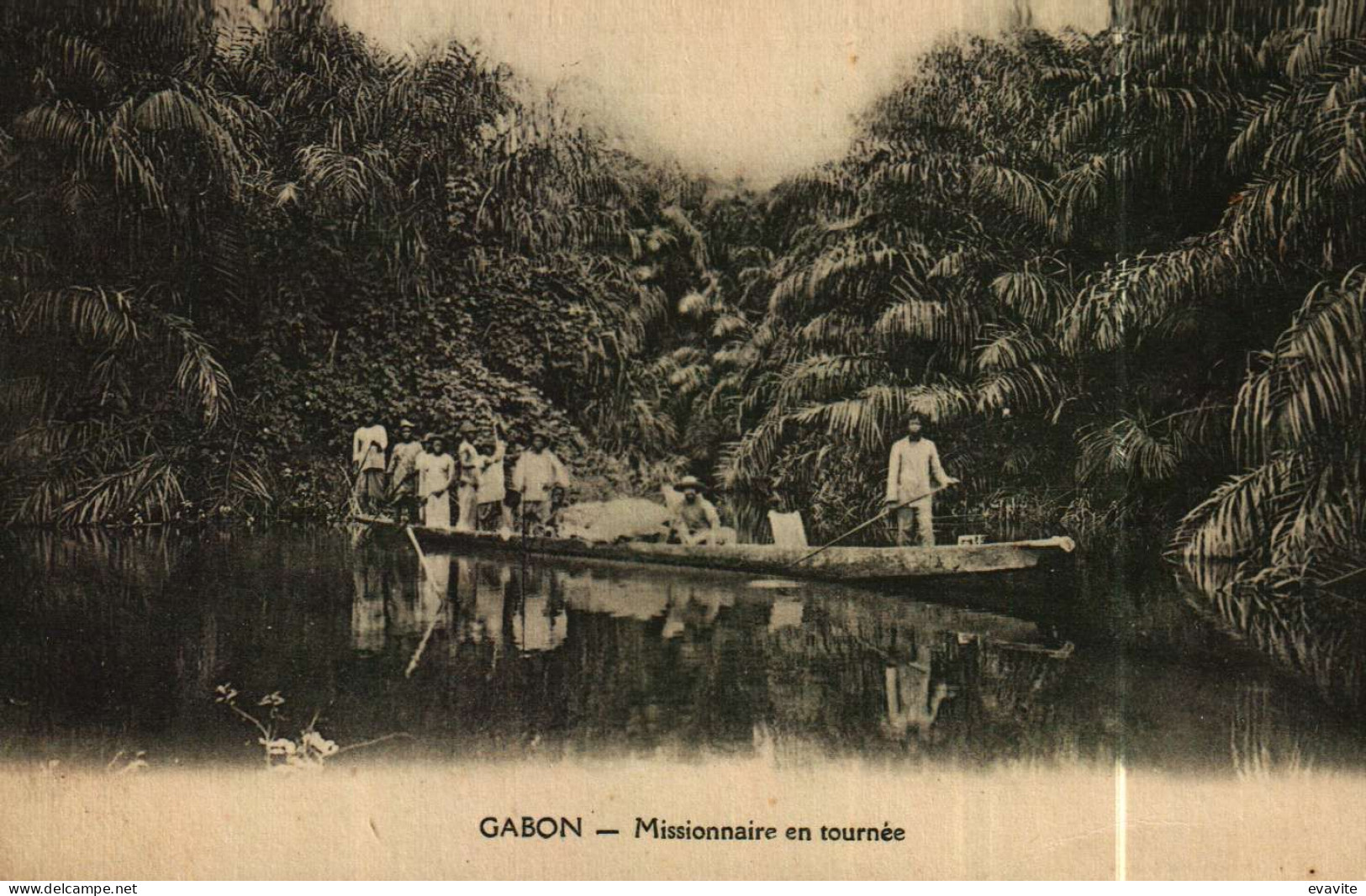 Gabon    Missionnaire En Tournée - Gabon