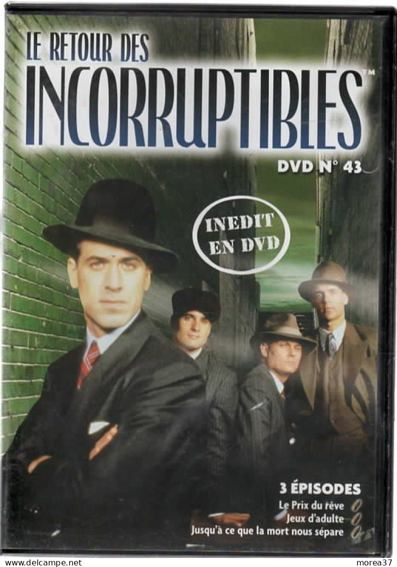 LES INCORRUPTIBLES  N°43     3 épisodes   (C44) - Serie E Programmi TV