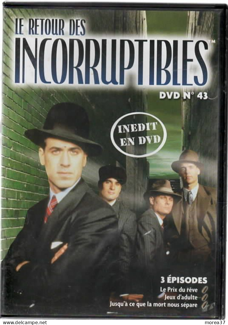 LES INCORRUPTIBLES  N°43     3 épisodes   (C44) - TV Shows & Series