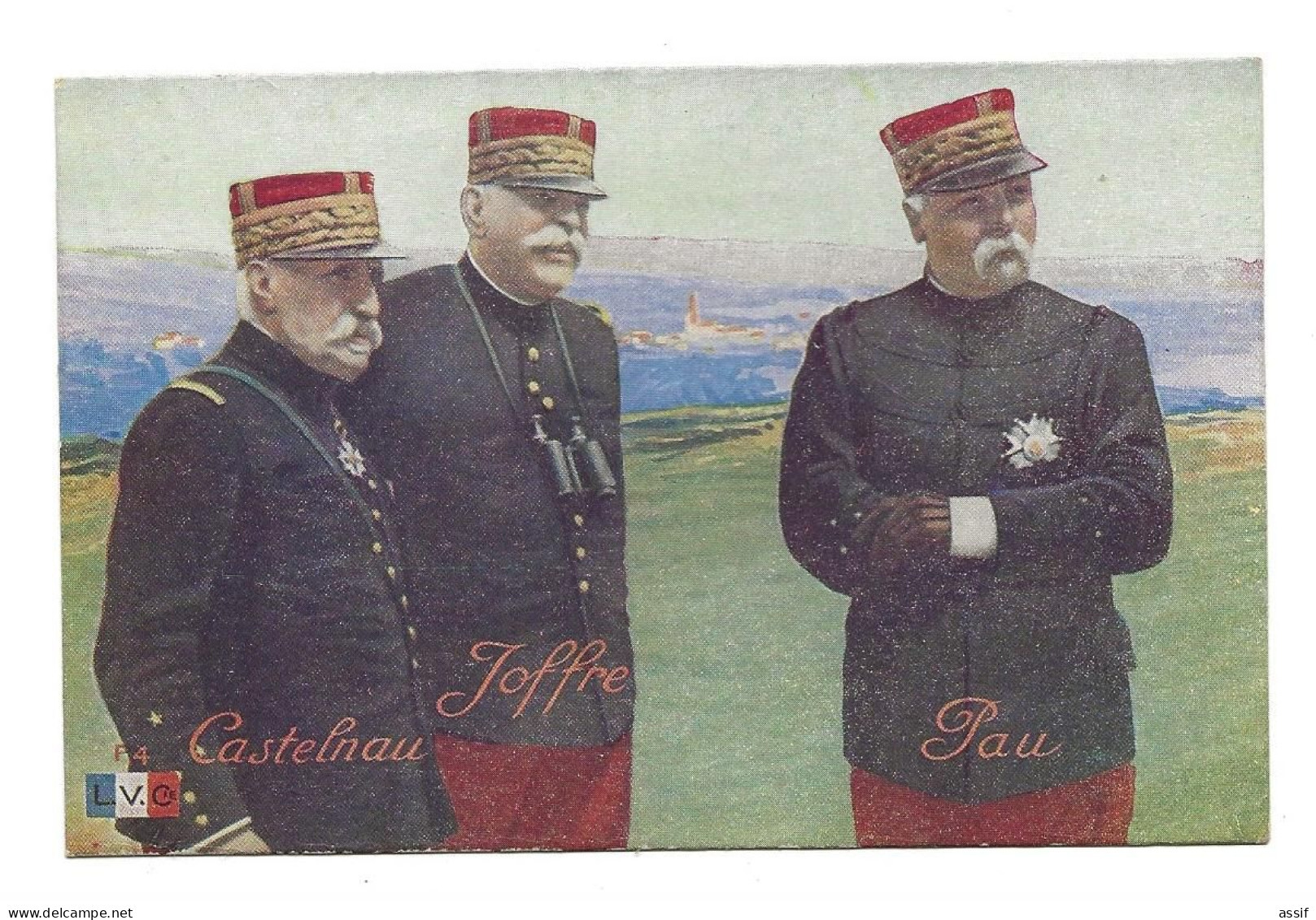 Samois - 14 Juillet 1916 -  6 Cartes  " Journée  Au Profit Des Mobilisés De La Commune " Nicolas II  Kitchener  Victor E - Samois