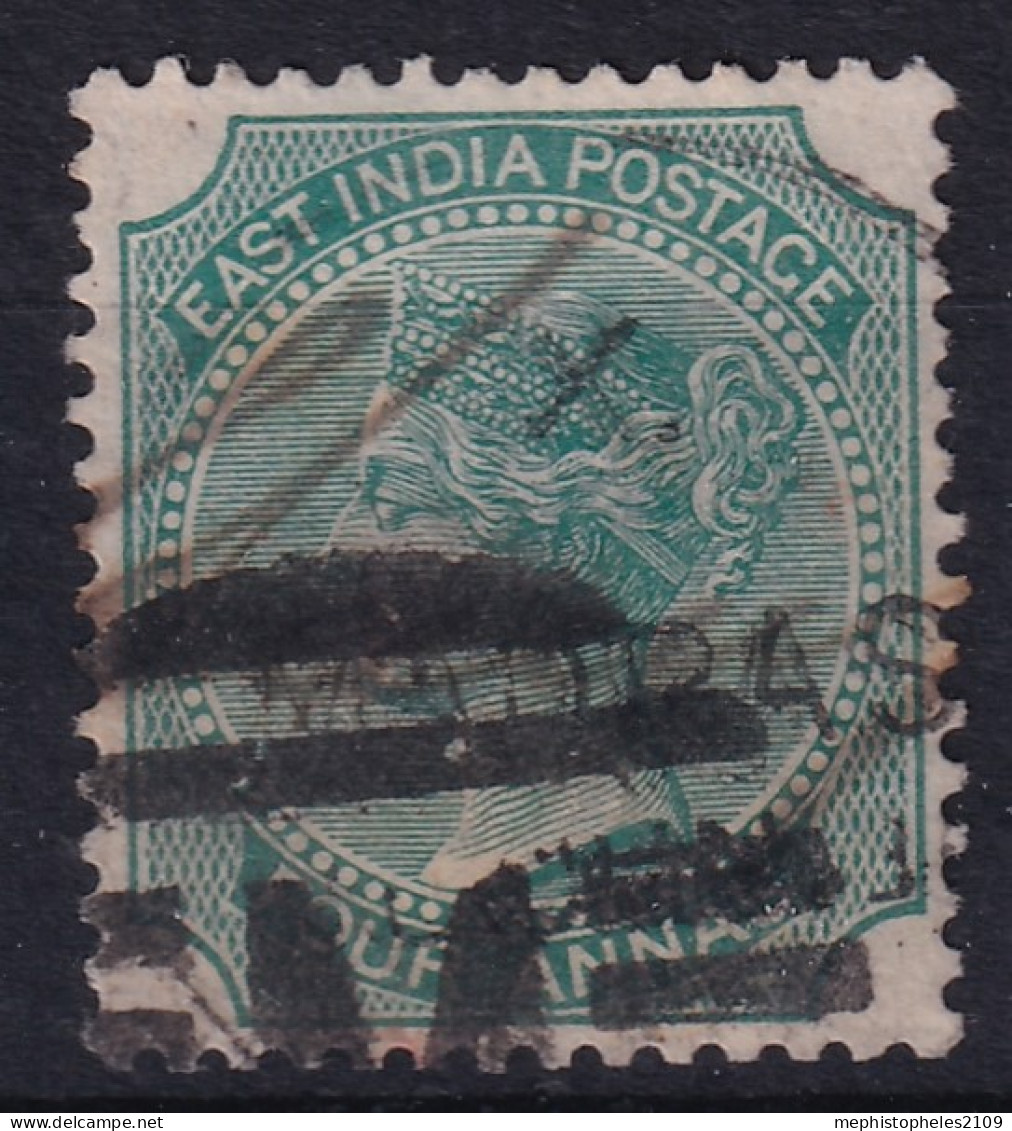 INDIA 1866 - Canceled - SG# 70 - 1858-79 Compagnie Des Indes & Gouvernement De La Reine