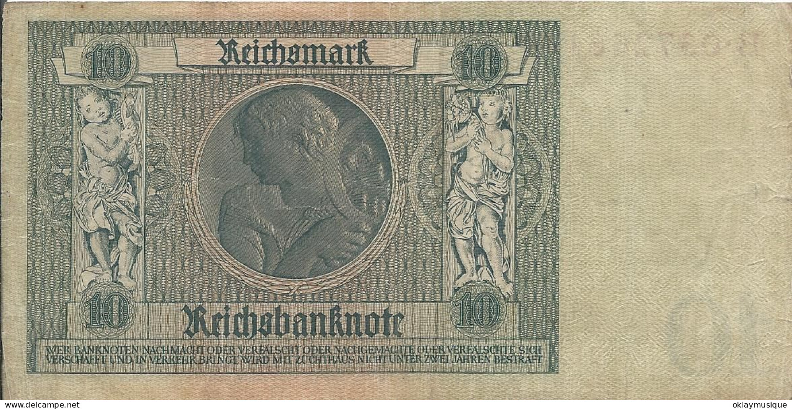 10 Mark 1929 Allemagne Ddr - Other & Unclassified